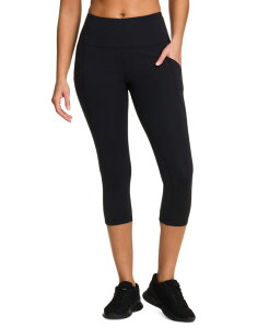 ���[�{�b�N ���f�B�[�X �{�g���X ���M���X �L���b�v Reebok Women's ID Train Pull-On Capri Leggings Black �u���b�N