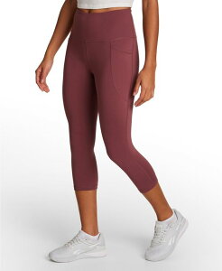 ���[�{�b�N ���f�B�[�X �{�g���X ���M���X �L���b�v Reebok Women's ID Train Pull-On Capri Leggings Blackberry