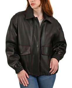 �t���C ���f�B�[�X �A�E�^�[ �W���P�b�g�E�u���]�� ���U�[ Frye Women's Women s Lamb leather Jacket Black �u���b�N