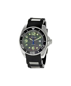 �C���r�N�^ �����Y �A�N�Z�T���[ �r���v Invicta Men's 0492 Pro Diver Quartz Mother of Pearl Dial Watch Black �u���b�N