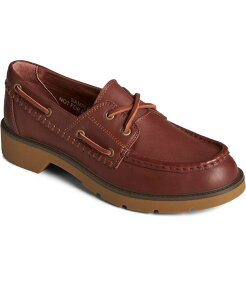 �X�y���[ ���f�B�[�X �V���[�Y �T���_�� Sperry Women's Wells Round Toe Boat Shoe Cordovan