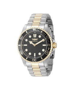 �C���r�N�^ �����Y �A�N�Z�T���[ �r���v Invicta Men's 49706 Pro Diver Quartz PC20S Brass Dial Watch Gold steel �S�[���h