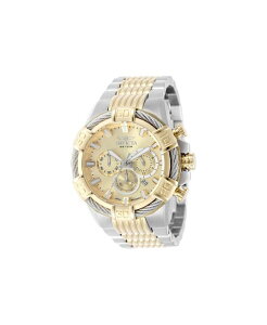 �y���������z �C���r�N�^ �����Y �r���v �A�N�Z�T���[ Men's 49902 Bolt Quartz VD53 Brass Dial Watch Gold steel