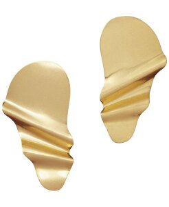�_�i �L������ �j���[���[�N ���f�B�[�X �A�N�Z�T���[ �s�A�X�E�C�������O Donna Karanew York Gold-Tone Molten C Hoop Earrings Gold �S�[���h