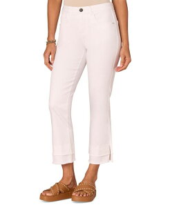�f���N���V�[ ���f�B�[�X �{�g���X �f�j���p���c �v�` �W�[���Y Democracy Petite Absolution Kick Flare Mid Rise Jeans Optic White �z���C�g