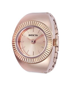 �C���r�N�^ ���f�B�[�X �A�N�Z�T���[ �r���v �~�j Invicta Women's 48948 Mini Ring Watch Quartz 2 Handial Watch Rose gold �S�[���h