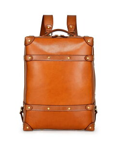�I�[���h�g�����h ���f�B�[�X �o�b�O �o�b�N�p�b�N�E�����b�N�T�b�N ���U�[ OLD TREND Women's Genuine Leather Speedwell Trunk Backpack Caramel Brown �u���E��