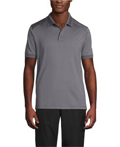 �����Y�G���h �����Y �g�b�v�X �|���V���c Lands' End Men'short Sleeve Rapidry Polo Shirt Arctic gray �O���[