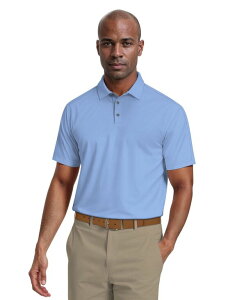 �s�[�W�[�G�[�c�A�[ �����Y �g�b�v�X �|���V���c PGA TOUR Men'solid Cooling Texture Polo Shirtop Of The Morning