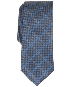 �A���t�@�j �����Y �A�N�Z�T���[ �l�N�^�C Alfani Men's Archer Plaid Tie Blue �u���[
