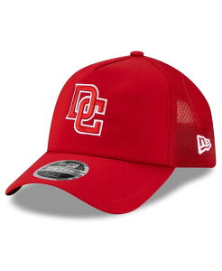 �j���[�G�� �����Y �A�N�Z�T���[ �X�q New Era Men's Red Washingtonationals 2026 Batting Practice Apex 9FORTY Adjustable Trucker Hat Red ���b�h