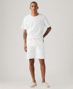 ���[�o�C�X �����Y �{�g���X �n�[�t�p���c�E�V���[�c �V���[�g�p���c Levi's Men's 501 Original Hemmed Stretch 9 Jean Shorts Optic Daisy