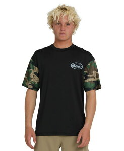 �N�C�b�N�V���o�[ �����Y �g�b�v�X T�V���c ���� Quiksilver Men's Hi Everyday Surf UPF Short-Sleeve T-Shirt Camo