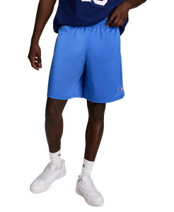 �`�����s�I�� �����Y �{�g���X �n�[�t�p���c�E�V���[�c �V���[�g�p���c Champion Men's Regular-Fit Shorts Nebulas Blue �u���[
