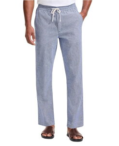 �����Y�G���h �����Y �{�g���X �J�W���A���p���c ���l�� Lands' End Men's Linen Blend Pull On Deck Pant Pale sapphire �T�t�@�C�A