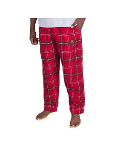 �R���Z�v�c �X�|�[�c �����Y �{�g���X �J�W���A���p���c Conceptsport Men's Red Tampa Bay Buccaneers Ultimate Plaid Flannel Pants Red Black �u���b�N