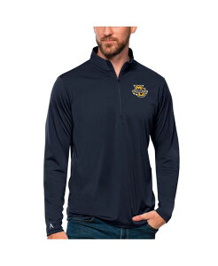 �A���e�B�O�A �����Y �g�b�v�X �V���c Antigua Men's Navy Marquette Golden Eagles Tribute Quarter-Zip Top Navy �l�C�r�[