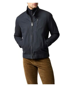 ���b�h�A���h�O�� �����Y �A�E�^�[ �W���P�b�g�E�u���]�� �R�b�g�� Rodd & Gunn Men's Armitage Cotton Harrington Jacket Navy �l�C�r�[