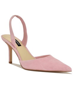 �i�C���E�F�X�g ���f�B�[�X �V���[�Y �p���v�X�G�[�h Nine West Women's Paytie Suede Slingback Stiletto Pumps Kissy Pink Suede �s���N