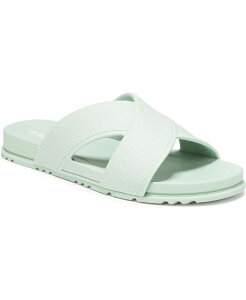 �h�N�^�[�E�V���[�� ���f�B�[�X �V���[�Y �T���_�� Dr. Scholl's Women'sun Dreamer Slide Sandalseafoam Green Faux Leather �O���[��