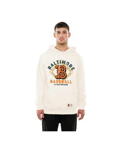 �j���[�G�� �����Y �A�E�^�[ �p�[�J�[�E�X�E�F�b�g New Era Men's Cream Baltimore Orioles 2026 City Connect Hoodie Cream �N���[��