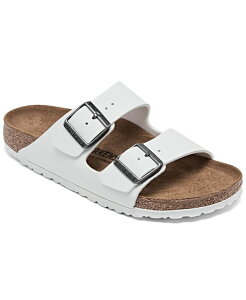 �r���P���V���g�b�N ���f�B�[�X �V���[�Y �T���_�� Birkenstock Women's Arizona Birkibucasual Sandals from Finish Line White �z���C�g
