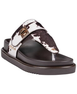 �W�[�V�[�V���[�Y ���f�B�[�X �T���_�� GC Shoes Women's Cailan Hardware Footbed Flatsandals Cow Print