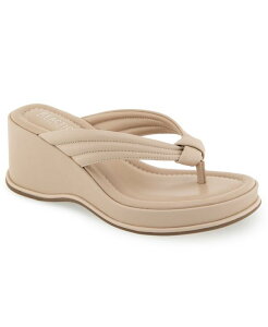 �P�l�X�R�[�� ���f�B�[�X �V���[�Y �T���_�� Kenneth Cole Reaction Women's Rixton Wedge Thong Sandalsmoke Gray Smooth �O���[