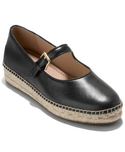 �R�[���n�[�� ���f�B�[�X �V���[�Y �p���v�X Cole Haan Women's Cloudfeel Asbury Mary Jane Flats Black Leather �u���b�N