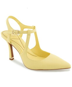 �P�l�X�R�[�� ���f�B�[�X �V���[�Y �T���_�� �A���N�� Kenneth Cole New York Women's Romi Ankle Slingback Pumps Butter Yellow Leather �C�G���[