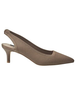 �t�����`�R�l�N�V���� ���f�B�[�X �V���[�Y �T���_�� �q�[�� French Connection True Religion Ladies Viva Slingbackitten Heel Choco