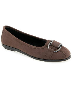 �G�A���\�[���Y ���f�B�[�X �V���[�Y �p���v�X Aerosoles Women's Bentley Casual Flat Java brown �u���E��