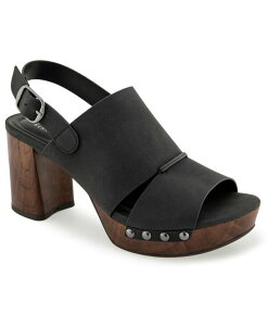 �P�l�X�R�[�� ���f�B�[�X �V���[�Y �T���_�� �v���b�g�t�H�[�� Kenneth Cole Reaction Women's Rehoboth Platform Dressandals Black Smooth �u���b�N