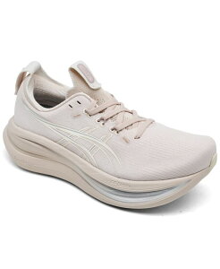 �A�V�b�N�X ���f�B�[�X �V���[�Y �X�j�[�J�[ Asics Women's GEL-NIMBUS 28 Running Sneakers from Finish Line Mineral Beige Cream �N���[��