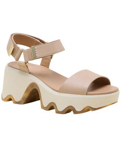 �\���� ���f�B�[�X �V���[�Y �T���_�� Sorel Women's Kinetic Aura Y-Strap Sandals Honest Beige/Bleached Ceramic �x�[�W��