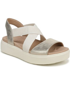 �h�N�^�[�E�V���[�� ���f�B�[�X �V���[�Y �T���_�� Dr. Scholl's Women's Madison Cloud Ease Strappy Sandals Gold Faux Leather �S�[���h