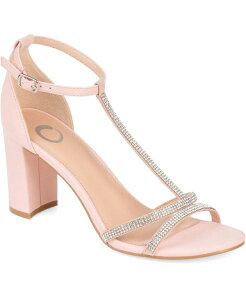 �W�����l �R���N�V���� ���f�B�[�X �V���[�Y �T���_�� Journee Collection Women's Denali T Strap Sandals Blush �u���b�V��