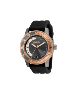 �C���r�N�^ �����Y �A�N�Z�T���[ �r���v Invicta Men's 35687 Specialty Quartz 3 Hand White Gunmetal Dial Watch Black �u���b�N