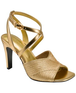 �_�i �L������ �j���[���[�N ���f�B�[�X �V���[�Y �T���_�� Donna Karanew York Women's Brookstrappy Dressandals Gold �S�[���h