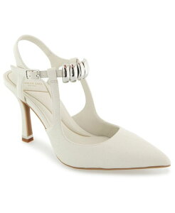 �P�l�X�R�[�� ���f�B�[�X �V���[�Y �p���v�X �A���N�� Kenneth Cole New York Women's Romi Ankle Slingback Pumps Ecru Patent �G�N����