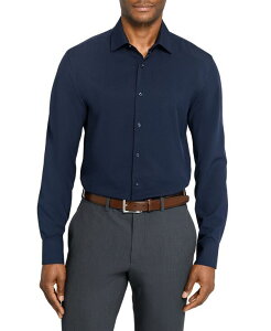 �R���X�g���N�g �����Y �g�b�v�X �V���c ConStruct Men'solid Performance Stretch Cooling Comfort Dresshirt Ink