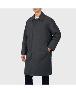 �A���p�C���X�C�X �����Y �A�E�^�[ �R�[�g �E�[�� �Z�[�^�[ Alpine Swiss Men's Zach Men s Wool Blend Overcoat - Knee-Length Trench Coat Runs Large for Layering Over Suits or Sweaters Gray �O���[
