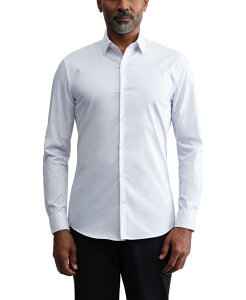 �J���o���N���C�� �����Y �g�b�v�X �V���c Calvin Klein Men's Kinetic Stretch Spread Collar Dresshirt Stream