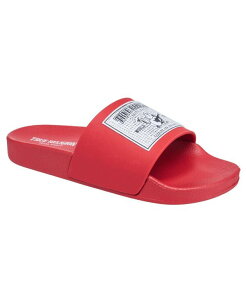 �g�D���[�����W���� ���f�B�[�X �V���[�Y �T���_�� True Religion Women's Kendra Pool Slide Red ���b�h