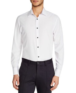 �R���X�g���N�g �����Y �g�b�v�X �V���c ConStruct Men'slim-Fit Solid Performance Stretch Cooling Comfort Dresshirt White �z���C�g