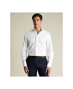 �`���[���Y�e�B���b�g �����Y �g�b�v�X �V���c Charles Tyrwhitt Men'slim-Fit Spread Collar Dresshirt White �z���C�g