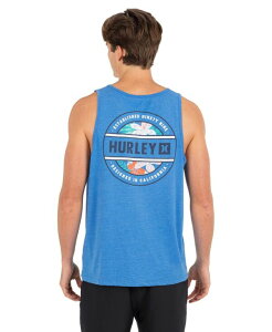 �n�[���[ �����Y �g�b�v�X �^���N�g�b�v �N���[�l�b�N Hurley Men's Filler Crewneck Tank Top Seashore Heather �w�U�[