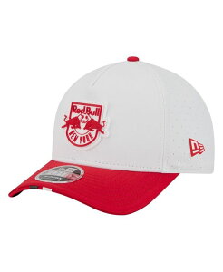 �j���[�G�� �����Y �A�N�Z�T���[ �X�q New Era Men's White New York Red Bulls 2026 MLS Kick Off 9FORTY M-Crown A-Frame Adjustable Hat White �z���C�g