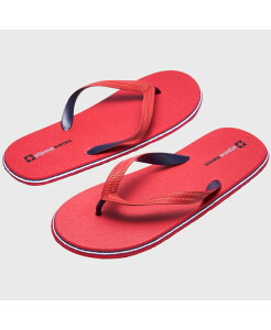 �A���p�C���X�C�X �����Y �V���[�Y �T���_�� Alpine Swiss Men's Flip Flops | Ultra-lighthin EVA foam Sandals for Beach Pool Everyday Wear | Simple Flexible Flip Flops for Men Red ���b�h