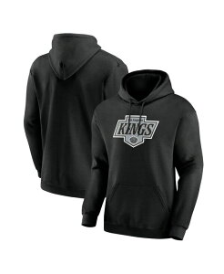 ���S�A�X���`�b�N �����Y �A�E�^�[ �p�[�J�[�E�X�E�F�b�g Logo Athletic Men's Black Los Angeles Kings Essential Hoodie Black �u���b�N